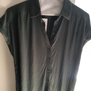 NWT Loft knit button down top in size small